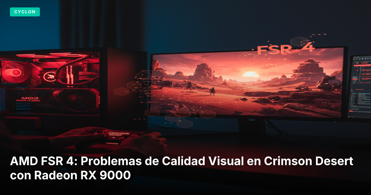 AMD FSR 4: Problemas de Calidad Visual en Crimson Desert con Radeon RX 9000