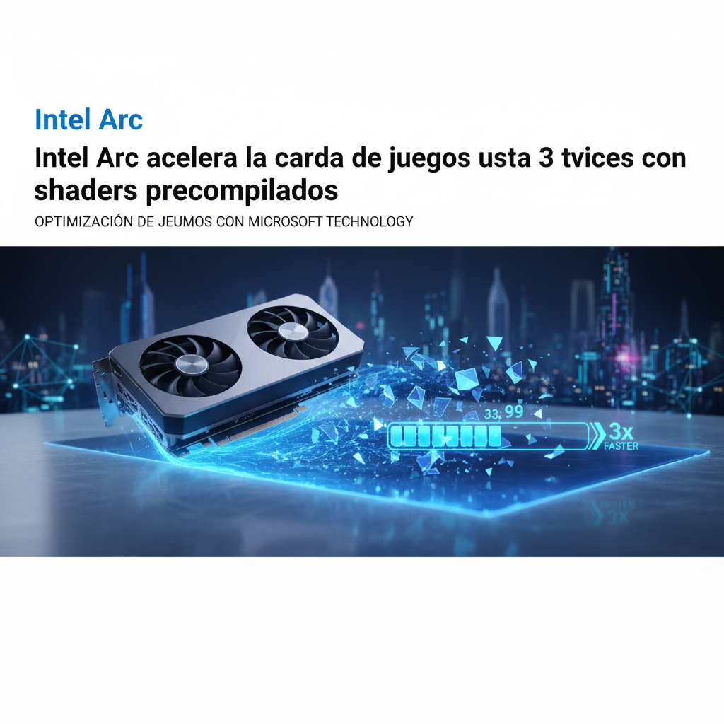 Intel Arc acelera la carga de juegos hasta 3 veces con shaders precompilados