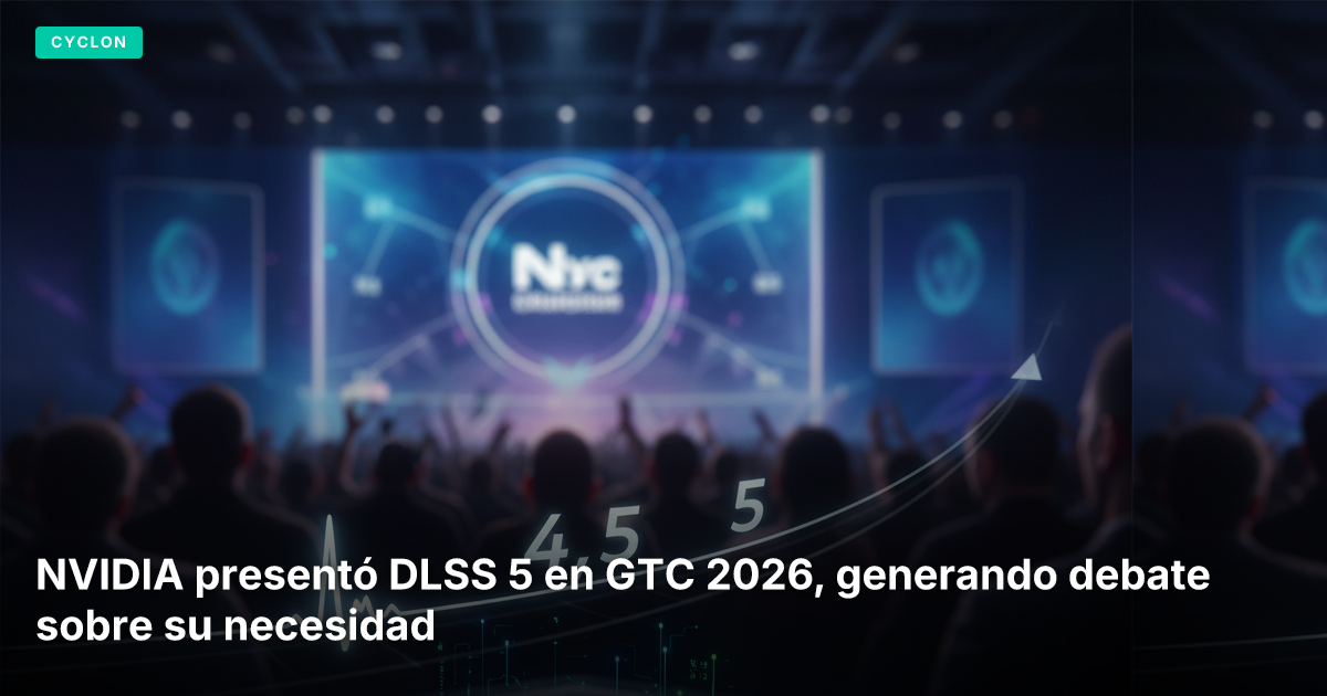 NVIDIA presentó DLSS 5 en GTC 2026, generando debate sobre su necesidad