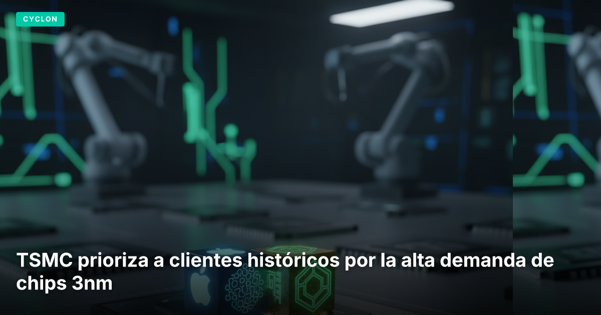 TSMC prioriza a clientes históricos por la alta demanda de chips 3nm
